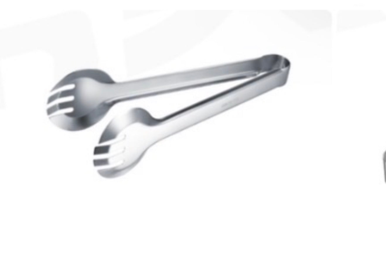 Veermode ProGrip Spoon Tongs – Stainless Steel Buffet Serving Tongs