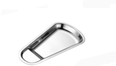 Veermode ProServe Duo Stainless Steel Meal Tray