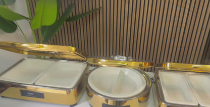 PureServe 1/3 Ceramic Buffet Pan – Premium Catering Food Basin